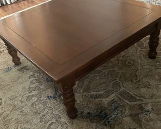 Like New Walnut Square Coffee Table!