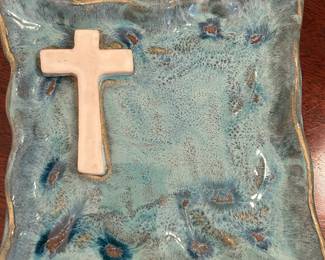 Tad Boren Pottery Dish