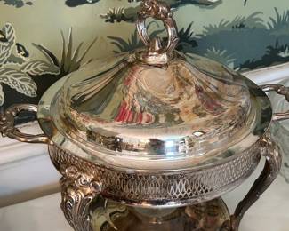 Silver Chafing Dish...