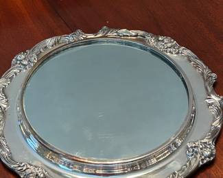 One of a kind....Antique Plateau Mirror.....rare!