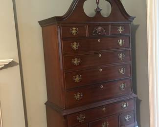 Antique inspired High Boy!  Lots of storage!