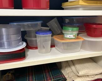 Plastic Storage and Tupperware!