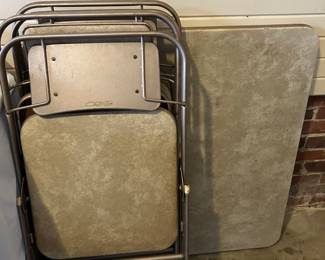 Card Table & 4 Chairs made by ......