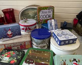 Christmas Tins.....