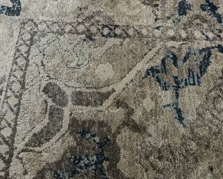 Nice Room Size Rug!  Blues and Grays....