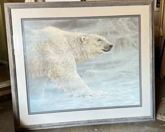 JORGE MAYOL LIMITED EDITION POLAR BEAR PRINT