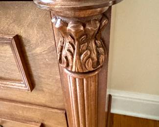 Cherry Custom Made King Bedroom Set.