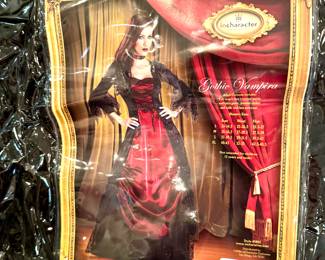 In Character Gothic Female Vampire Costume