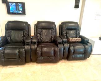 8 Movie Theater Chairs