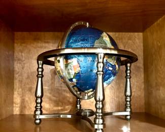 Unique Art Table Top Globe