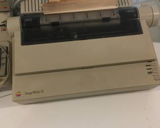 Vintage Apple word processor