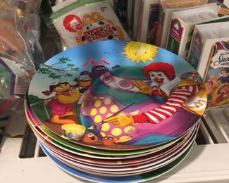 Vintage McDonald Plates