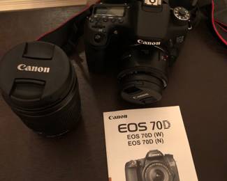 Canon EOS 70D Digital SLR camera