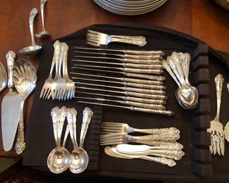 Another sterling flatware service