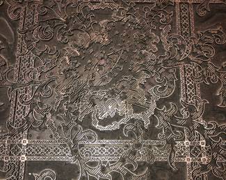 Large printing block