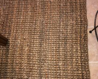 Natural fiber or jute rug