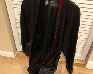 Leonard Schwartz leather coat
