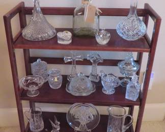 Decanters, glassware, crystal - Jan Barboglio, Waterford