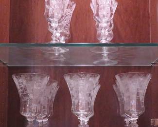 Elegant glassware