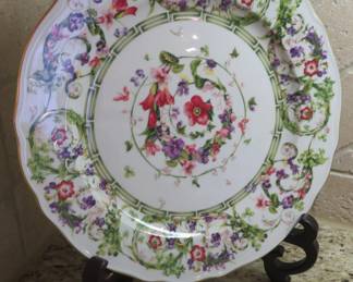 Rosenthal Versace Flower Fantasy plate