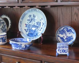 Blue and white porcelain