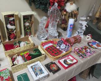 Acrylic lighted Nativity