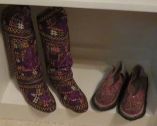 Wedding boots from Afghanistan