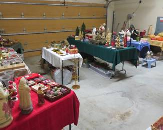 Holiday in the garage