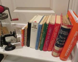 Dazey churn, cookbooks