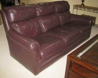 Emerson Leather Co. sofa