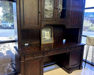Hekman Two Piece Desk $1500