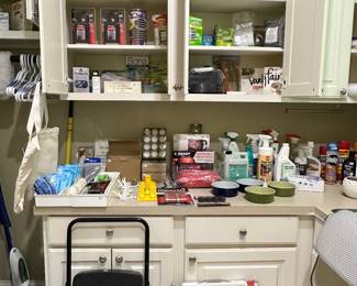 Laundry room FULL of all kinds of useful items!