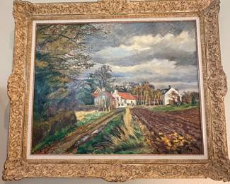 Maurice Boitel (French 1919-2007) oil on canvas