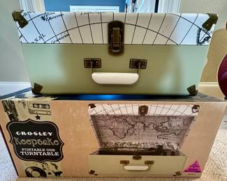 Brand new Crossley record player 