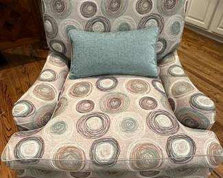 Custom upholstered chair 