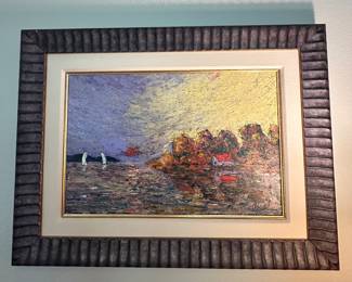 Original signed acrylic on board