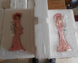 Lady in Pink Figurines
