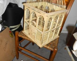 Chair & Bird Cage
