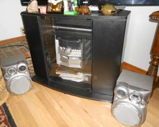 TV Stand    Speakers    Audio Equipment