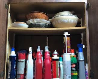 Misc. Outdoor Supplies.  Pyrex.