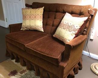 Vintage Rocking Loveseat