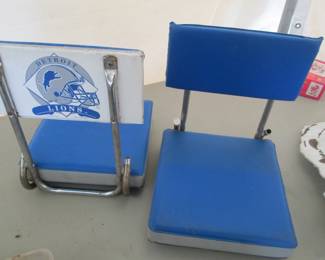 Detroit Lion Stadium bleacher seats. 