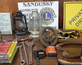 Tools. Signs so much  here. 