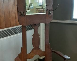 Antique  hall tree