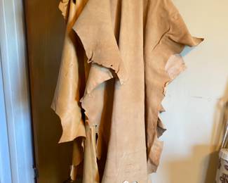 Buckskins - tanned deer hides