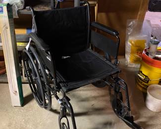 20" nearly new wheel chair
