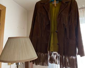 1960's vintage ladies fringed jacket