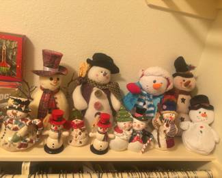 Snowman decor