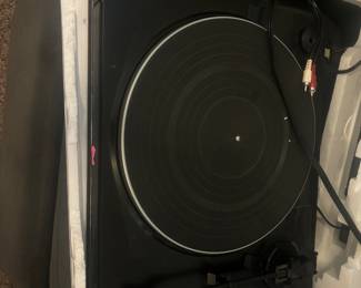 Record player turntable