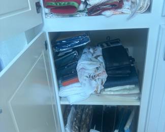 Towel sets, sheer curtains, etc